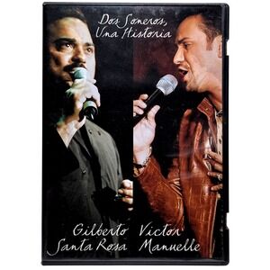 Dos Soneros Una Historia Gilberto Santa Rosa Victor Manuelle DVD‎ Salsa Music